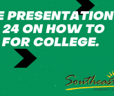 Free Presentation Feb. 24 on How to Pay for College.
