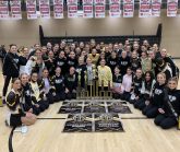 RhythAMettes Team with Trophies