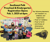 Southeast Polk Preschool Registration Opens Feb. 1, 2021 at 6pm. (1)