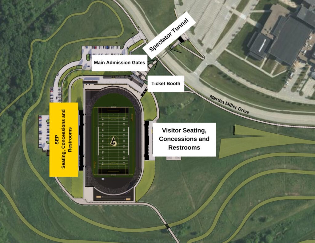 Stadium Ticket Booth and Gates Map 2023 (2)