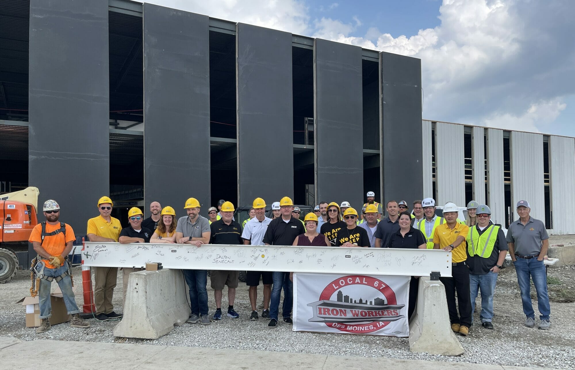 Steel Topping Ceremony At New SEP Middle School - Southeast Polk ...