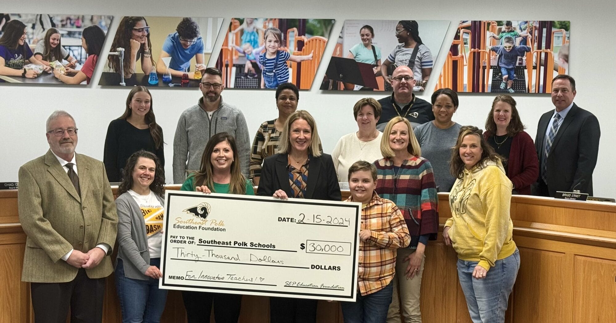 SEP Education Foundation Awards $30,000 in Grants - Southeast Polk ...