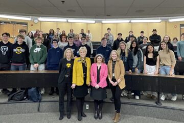 Chief Justice Christensen with SEP Government Classes