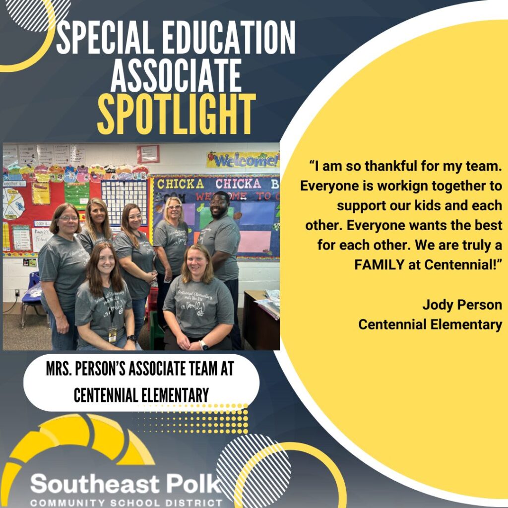 SEP SpEd Associate Spotlight (2)