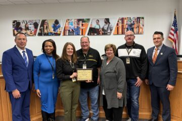 School Board Earns Team Achievement Award